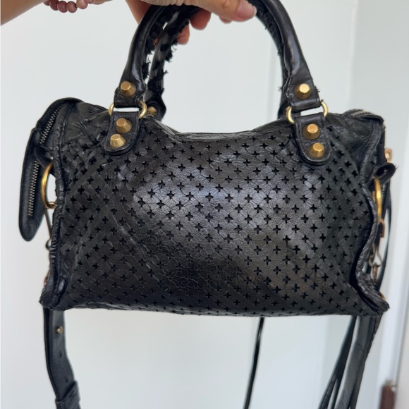 Balenciaga Mini City Black Leather Bag – Authentic with COA - Picture 4 of 15